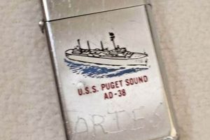 Vintage US Navy Ship Zippo Lighters: A Collector's Guide |