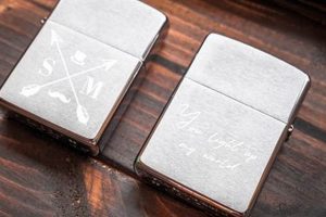 Custom Engraved Zippo With Latin Saying |