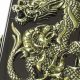 Black Golden Tribal Dragon Zippo Lighter |