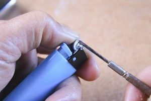 How to Change Zippo & BIC Lighter Flints |