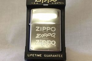 Vintage 1979 Bradford Gold Zippo Lighter |
