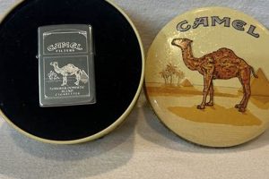 Black Chrome Zippo Camel Lighter Buy |