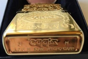 24k Gold Plated Zippo |