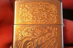 1998 Gold Zippo Lighter |