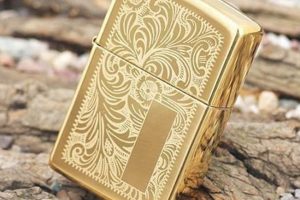 Custom Engraved Brass Zippo Lighters |