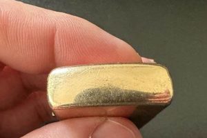 1958 Presidential Gold Filled Zippo |