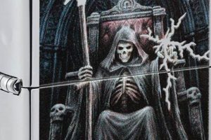 Anne Stokes Grim Reaper Zippo Lighters & Display Cases |