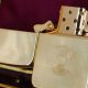 18k Gold Zippo Signet |