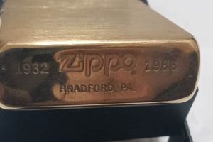 Vintage Brass Zippo 1986: Lighter History |