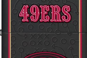 All Black Sf 49ers Zippo Lighter |