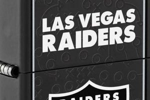 All Black Raiders Zippo |