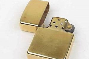 14k Gold Zippo Lighter For Sale |