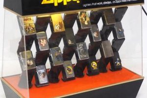 Showcase Your Zippos: Rotating Display Cases |