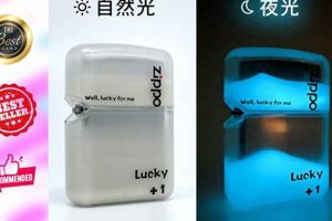 Best Zippo Luminous Quicksand Lighter Lucky Case Deals |