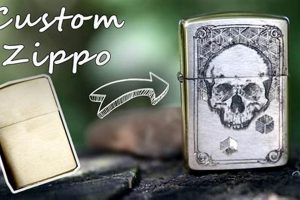 Personalized Engraved Zippo Lighters: Custom Designs |