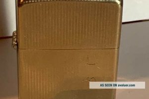 10k Gold Filled Zippo Lighter |