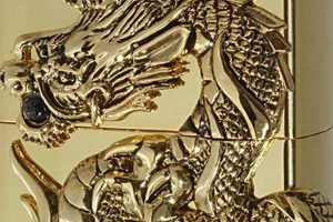 0372-1000 Zippo Dragon Gold |