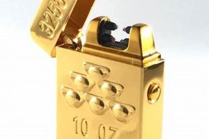 Zippo Gold Bar Electric Plasma Lighter |