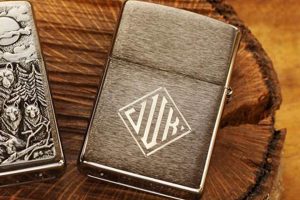 Custom Engraved Zippo Lighter |
