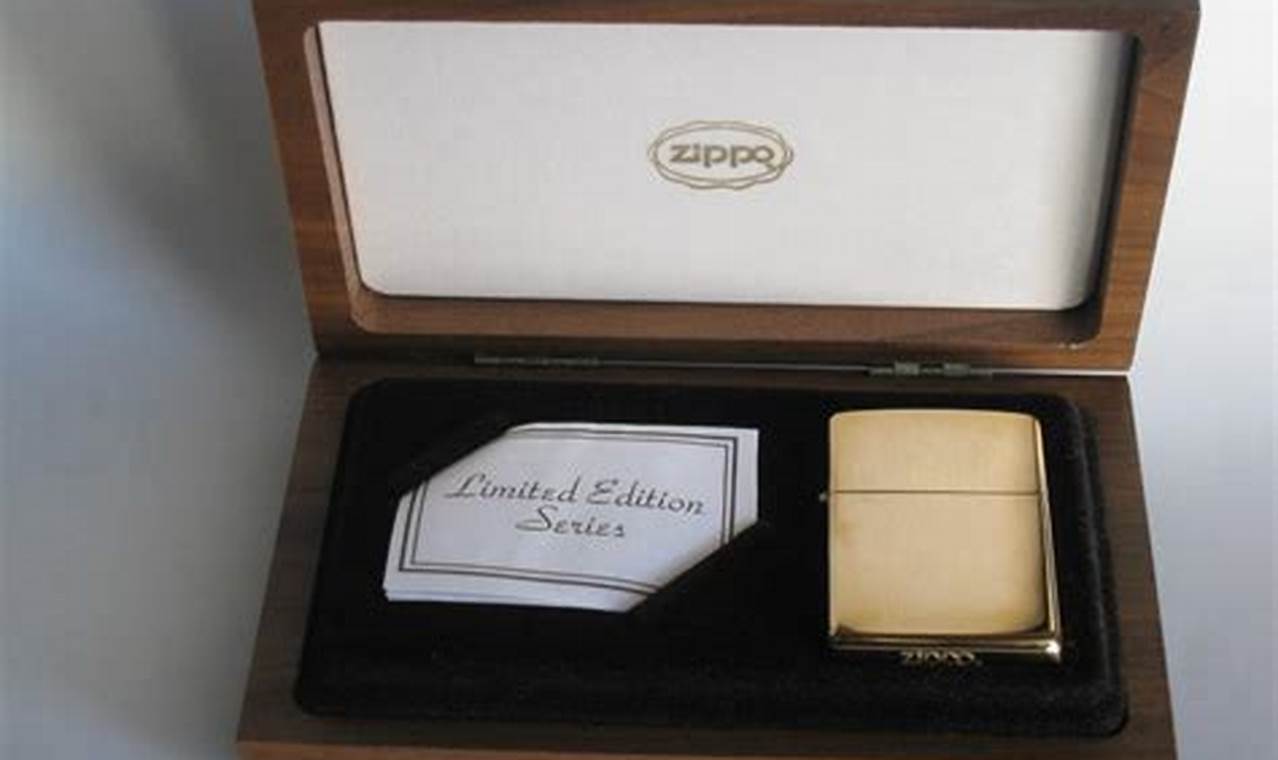 Vintage Zippo 14k Solid Gold Lighter Guide |
