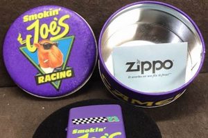 Custom Smokin' Joes Racing Zippo Lighters |