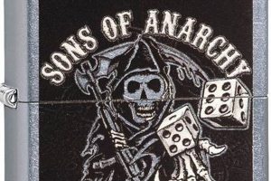 Cool Sons of Anarchy Engraved Zippo Lighters |