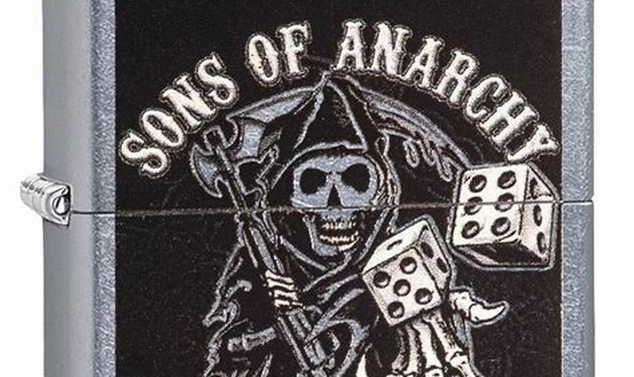 Cool Sons of Anarchy Engraved Zippo Lighters |