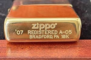 What Is The Value Of 96 Zippo 18k Solid Gold |
