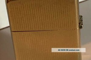 Vintage Gold Zippo |