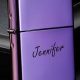 Personalized Purple Engraved Zippo Lighters |