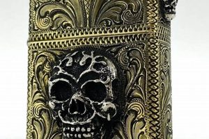 Buy Brass Sugar Skull Zippo Lighters Online |