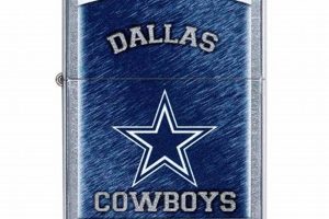 Personalized Dallas Cowboys Zippo Lighter With Engraving |