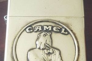 Vintage Brass Joe Camel Zippo Lighters |