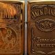 Vintage Brass Jack Daniel's Zippo Lighters |