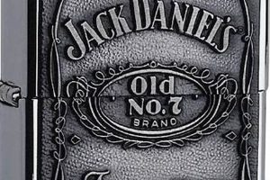 Jack Daniels Zippo Lighter Engraved Bradford Pa 05 Single Barrel |