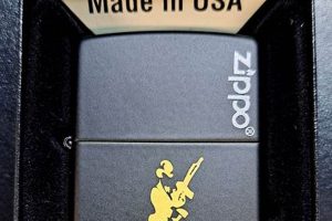 Idf Engraved Zippo |