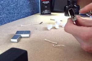 How To Move Zippo Wick |