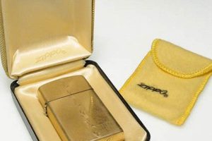 Vintage Presidential Gold Filled Slim Zippo Lighters |
