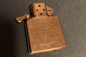 Vintage Brass Zippo 13 Lighter 2032695 Replica Collectible |