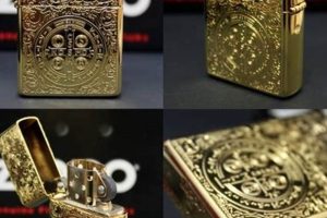 Buy Constantine 24k Gold Zippo Lighter | Premium |
