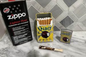 Vintage Zippo American Spirit 5 Lighter Set Collection |