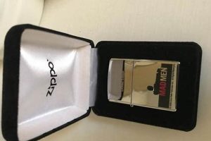 Vintage Mad Men Golden Zippo Lighter Replica |