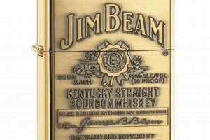 Vintage Jim Beam Zippo Lighters: Gold Editions |