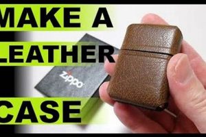 DIY Leather Zippo Case: A Step-by-Step Guide |
