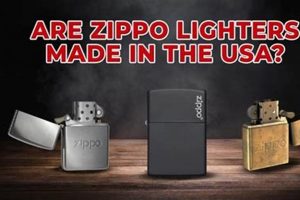Where Are Zippo Lighters Made? USA &amp; Beyond |