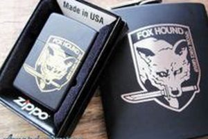 Custom Foxhound Engraved Zippo Lighters |