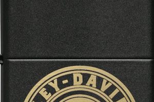 Classic Harley-Davidson Gold Zippo Lighters |