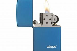 Classic Blue & Brass Zippo Lighters: A Guide |