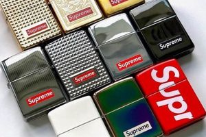 Custom Supreme Zippo Lighters: Guide & Price |