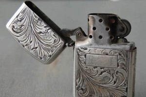 Vintage & Antique Sterling Silver Zippo Lighters |